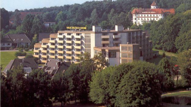 Sonniges Studio Im Haus Deutsch Krone Bad Rothenfelde Esterno foto